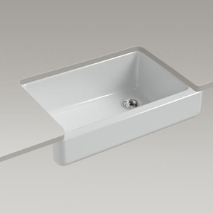 K5826-95 Whitehaven Apron Front / Specialty Sink Kitchen Sink - Ice Grey K5826-95 Whitehaven Apron Front / Specialty Sink Kitchen Sink - Ice Grey