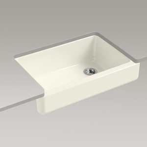 K5826-96 Whitehaven Apron Front / Specialty Sink Kitchen Sink - Biscuit