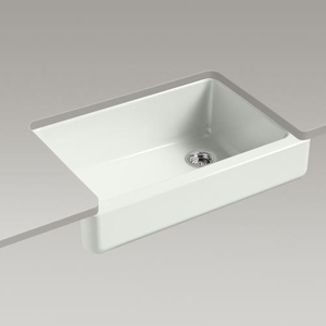K5826-FF Whitehaven Apron Front / Specialty Sink Kitchen Sink - Sea Salt K5826-FF Whitehaven Apron Front / Specialty Sink Kitchen Sink - Sea Salt