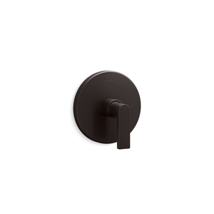 KT73133-4-BGP Composed Thermostatic Valve Trim Trim Kit - Vibrant Brushed Graphite