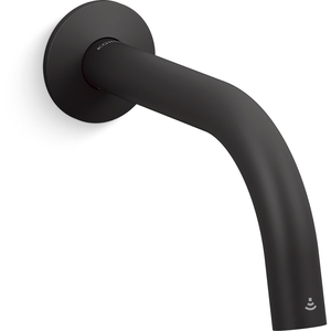 K123MT16-SANA-BL Components Wall Mount Bathroom Faucet Bathroom Faucet - Matte Black