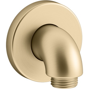 K22172-2MB Purist Wall Supply Elbow Shower Accessory - Vibrant Brushed Moderne Brass K22172-2MB Purist Wall Supply Elbow Shower Accessory - Vibrant Brushed Moderne Brass