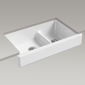 K6426-0 Whitehaven Apron Front / Specialty Sink Kitchen Sink - White