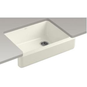 K6487-96 Whitehaven Apron Front / Specialty Sink Kitchen Sink - Biscuit