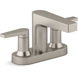 K37888-4-BN Taut 4'' Centerset Bathroom Faucet - Vibrant Brushed Nickel