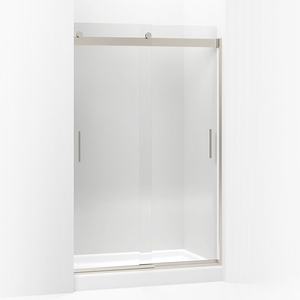 K706008-L-MX Levity Shower Door - Sliding Shower Door - Matte Nickel