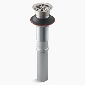K7129-VS Lavatory Drain Bathroom Accessory - Vibrant Stainless K7129-VS Lavatory Drain Bathroom Accessory - Vibrant Stainless