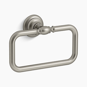 K72571-BN Artifacts Towel Ring Bathroom Accessory - Vibrant Brushed Nickel