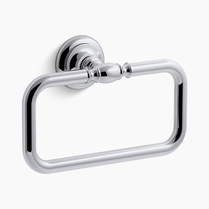 K72571-CP Artifacts Towel Ring Bathroom Accessory - Polished Chrome