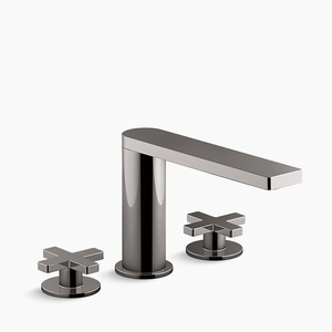 K73081-3-TT Composed Deck Mount Tub Faucet - Vibrant Titanium