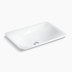 K75749-FP1-0 Sartorial Vessel Style Bathroom Sink - French Palsley K75749-FP1-0 Sartorial Vessel Style Bathroom Sink - French Palsley