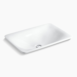 K75749-HD1-0 Sartorial Vessel Style Bathroom Sink - Herringbone White K75749-HD1-0 Sartorial Vessel Style Bathroom Sink - Herringbone White
