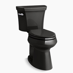 K76301-7 Highline Two Piece Toilet - Black