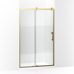 K702254-10G81-2MB Rely Shower Door - Sliding Shower Door - Vibrant Brushed Moderne Brass K702254-10G81-2MB Rely Shower Door - Sliding Shower Door - Vibrant Brushed Moderne Brass
