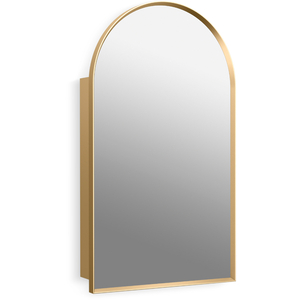 K36540-BGL Verdera Swing Door Medicine Cabinet - Moderne Brushed Gold
