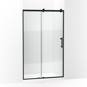 K702254-10G81-BL Rely Shower Door - Sliding Shower Door - Matte Black