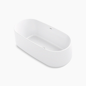 K8336-0 Ceric Unique Size Soaking Tub - White K8336-0 Ceric Unique Size Soaking Tub - White