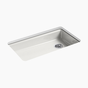 K8689-5U-FF Riverby White/Color Undermount - Single Bowl Kitchen Sink - Sea Salt K8689-5U-FF Riverby White/Color Undermount - Single Bowl Kitchen Sink - Sea Salt