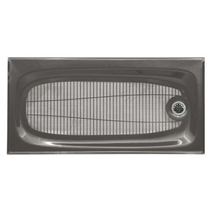 K9054-58 Salient Single Threshold 48'' and Larger Shower Base - Thunder Grey