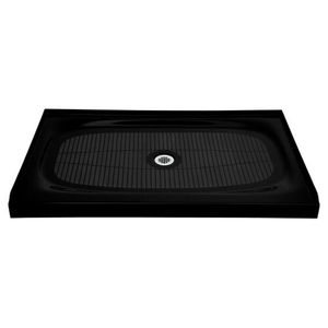 K9055-7 Salient Single Threshold 48'' and Larger Shower Base - Black K9055-7 Salient Single Threshold 48'' and Larger Shower Base - Black
