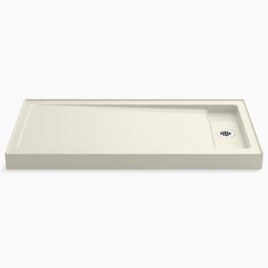 K9166-96 Bellwether Single Threshold 48'' and Larger Shower Base - Biscuit