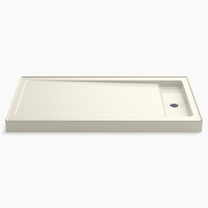 K9194-96 Bellwether Single Threshold 48'' and Larger Shower Base - Biscuit