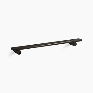 K97625-ABZ Choreograph Grab Bar Bathroom Accessory - Anodized Dark Bronze