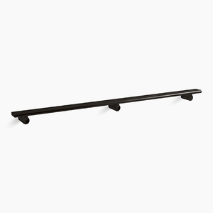 K97627-ABZ Choreograph Grab Bar Bathroom Accessory - Anodized Dark Bronze