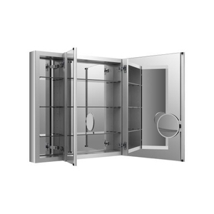 K99011-NA Verdera Tri-view Medicine Cabinet - Mirror