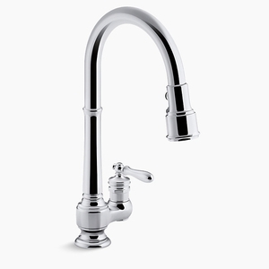 K99260-CP Artifacts Pull-Out Spray Kitchen Faucet - Polished Chrome