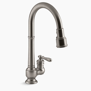 K99260-VS Artifacts Pull-Out Spray Kitchen Faucet - Vibrant Stainless