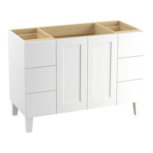 K99535-LG-1WA Poplin Vanity Base Bathroom Vanity - Linen White K99535-LG-1WA Poplin Vanity Base Bathroom Vanity - Linen White