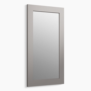 K99666-1WT Poplin Square / Rectangular Mirror - Mohair Grey