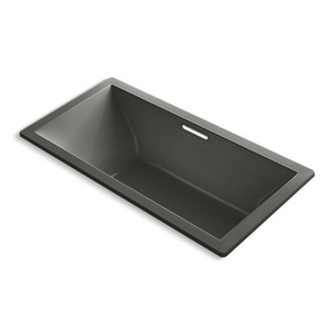 K1835-VB-58 UnderScore VibrAcoustic 72" x 36" Soaking Tub - Thunder Grey K1835-VB-58 UnderScore VibrAcoustic 72" x 36" Soaking Tub - Thunder Grey