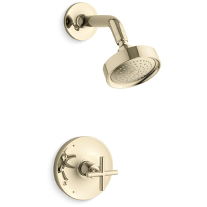 KTS14422-3-AF Purist Shower Faucet Trim Trim Kit - Vibrant French Gold