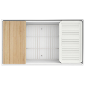 K33710-PC-CM6 Billings White/Color Undermount - Single Bowl Kitchen Sink - Matte White K33710-PC-CM6 Billings White/Color Undermount - Single Bowl Kitchen Sink - Matte White