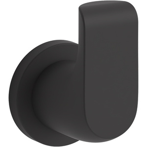 K97499-BL Avid Robe Hook Bathroom Accessory - Matte Black