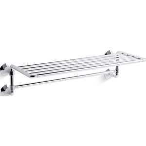 K27085-CP Occasion Vanity Shelf Bathroom Accessory - Polished Chrome