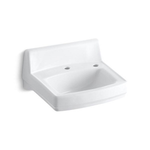 K2031-NR-0 Greenwich Wall Hung Bathroom Sink - White