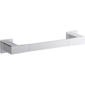 K26635-CP Honesty Towel Bar Bathroom Accessory - Polished Chrome