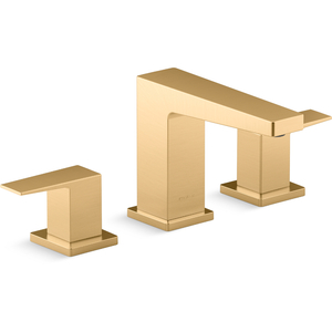 K36787-4-2MB Honesty 8'' Widespread Bathroom Faucet - Vibrant Brushed Moderne Brass