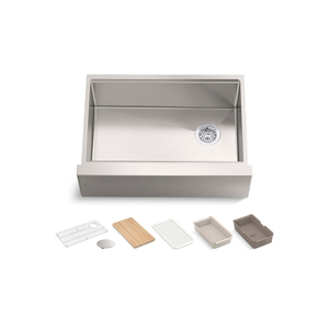 K33655-PC-NA Strive Apron Front / Specialty Sink Kitchen Sink - Stainless Steel K33655-PC-NA Strive Apron Front / Specialty Sink Kitchen Sink - Stainless Steel