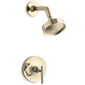 KTS14422-4G-AF Purist Shower Faucet Trim Trim Kit - Vibrant French Gold
