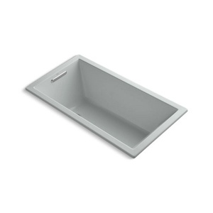 K1168-VBW-95 UnderScore VibrAcoustic 60'' x 32'' Soaking Tub - Ice Grey K1168-VBW-95 UnderScore VibrAcoustic 60'' x 32'' Soaking Tub - Ice Grey