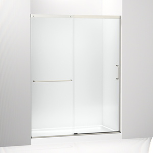K707615-8L-MX Elate Shower Door - Sliding Shower Door - Anodized Matte Nickel K707615-8L-MX Elate Shower Door - Sliding Shower Door - Anodized Matte Nickel