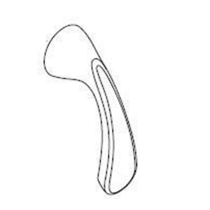 K1011530-G Faucet Handles Part - Brushed Chrome