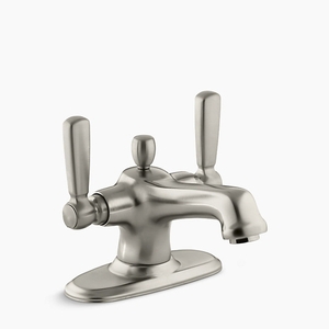 K10579-4-BN Bancroft Single Hole Bathroom Faucet - Vibrant Brushed Nickel