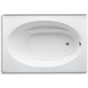 K1113-R-0 Windward 60'' x 42'' Soaking Tub - White