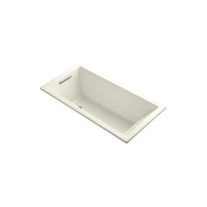 K1121-96 Underscore 60'' x 30'' Soaking Tub - Biscuit