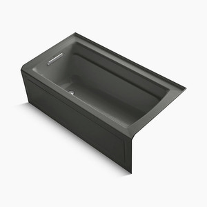 1122-GHLAW-58 Archer 60'' x 32'' Air Tub - Thunder Grey 1122-GHLAW-58 Archer 60'' x 32'' Air Tub - Thunder Grey